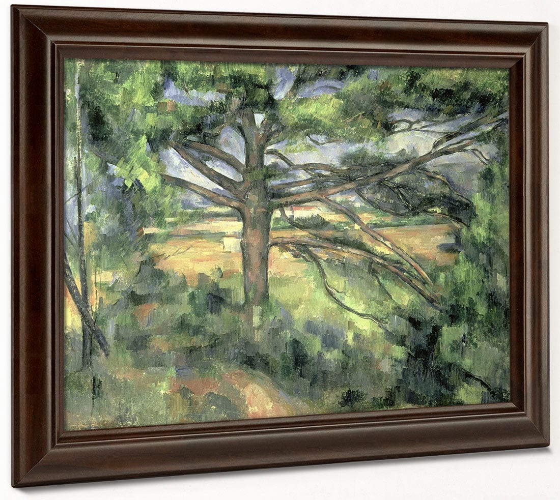 The Large Pine By Paul Cezanne Fine Art Print 2