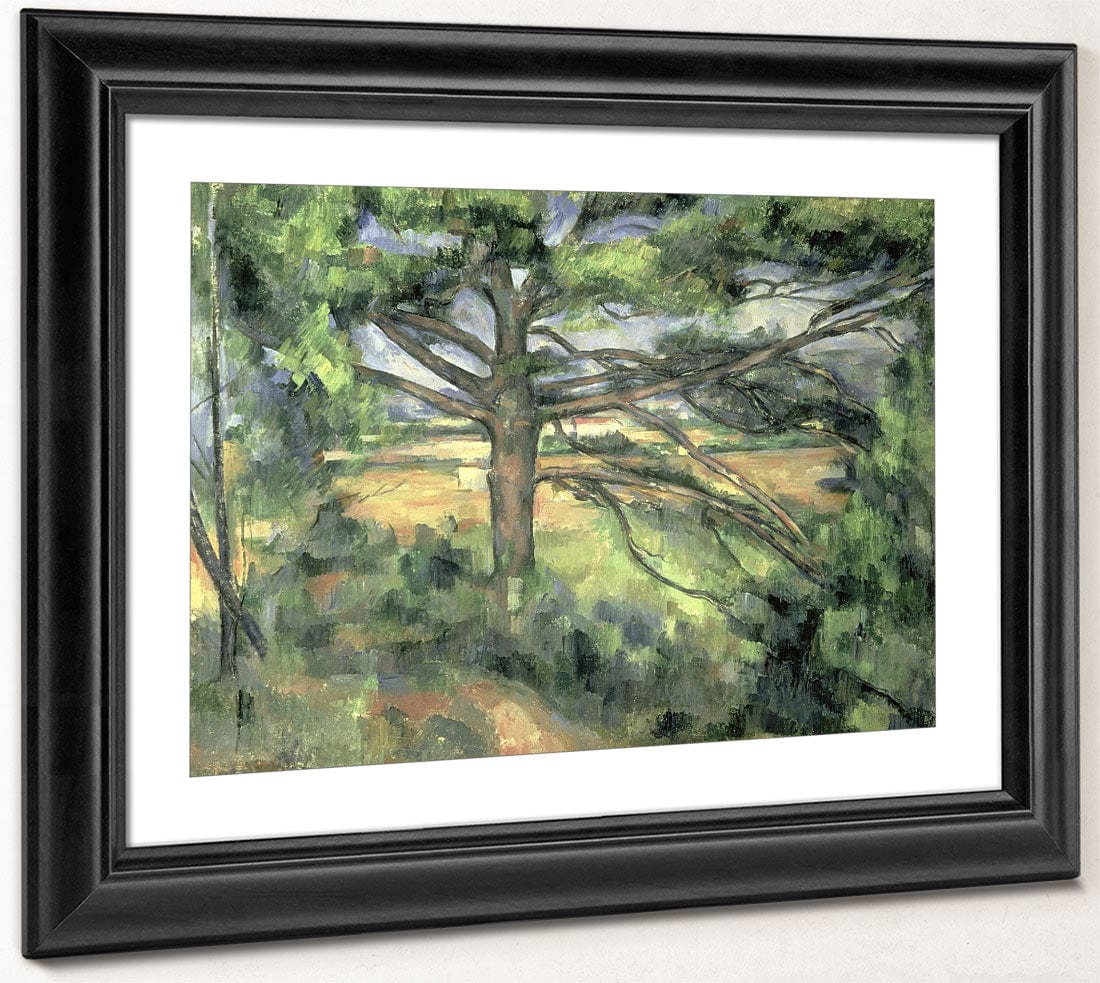 The Large Pine By Paul Cezanne Fine Art Print 2