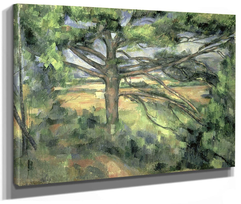 The Large Pine By Paul Cezanne Fine Art Print 2