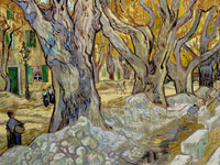 The Large Plane Trees By Vincent Van Gogh Fine Art Print 2