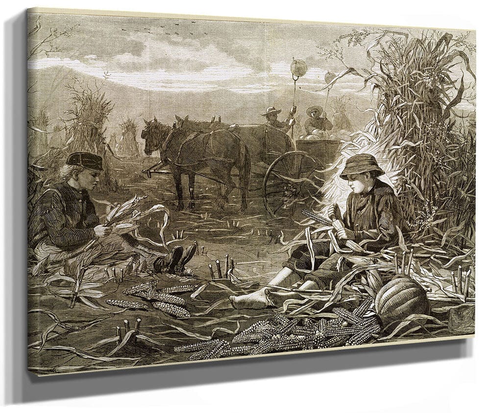 The Last Days Of Harvest By Winslow Homer Fine Art Print 2