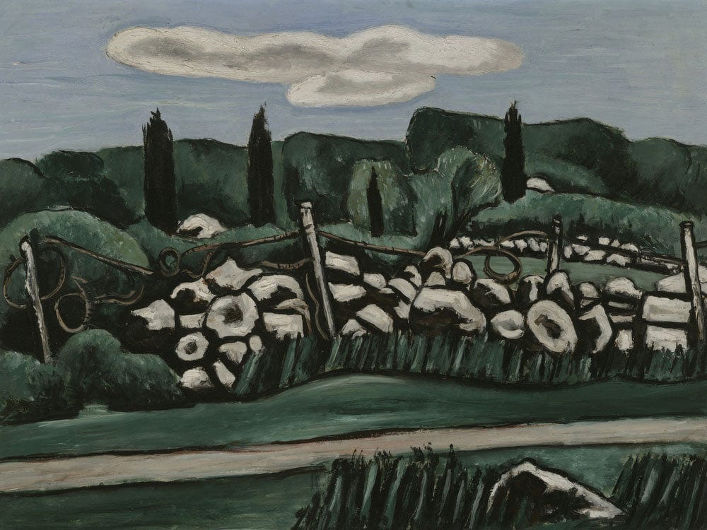 The Last Stone Walls, Dogtown By Marsden Hartley Fine Art Print 2