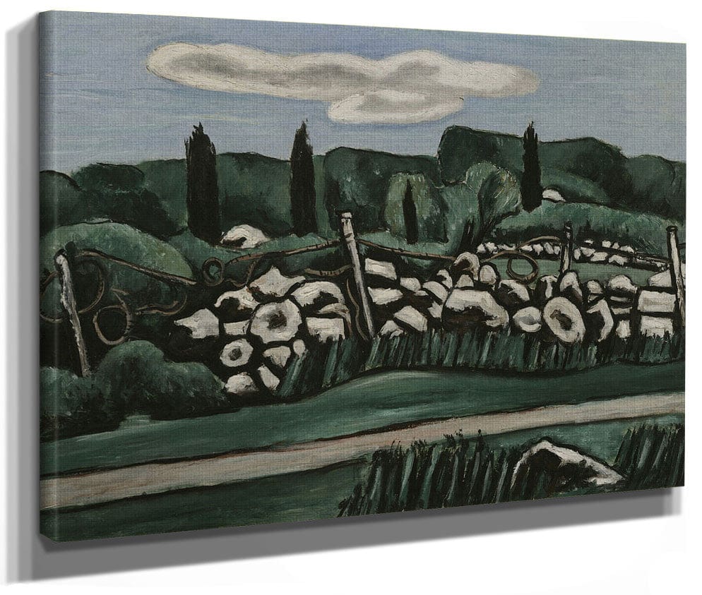 The Last Stone Walls, Dogtown By Marsden Hartley Fine Art Print 2
