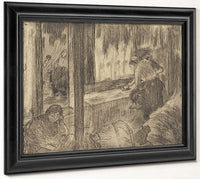 The Laundresses (Les Blanchisseuses (La Repassage)) By Edgar Degas Fine Art Print 2