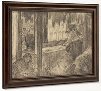 The Laundresses (Les Blanchisseuses (La Repassage)) By Edgar Degas Fine Art Print 2