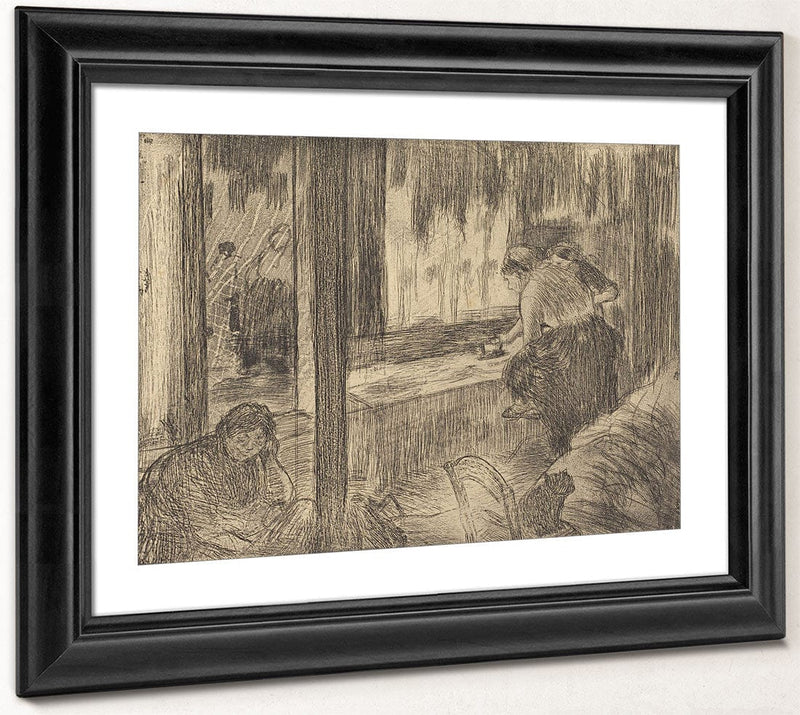 The Laundresses (Les Blanchisseuses (La Repassage)) By Edgar Degas Fine Art Print 2