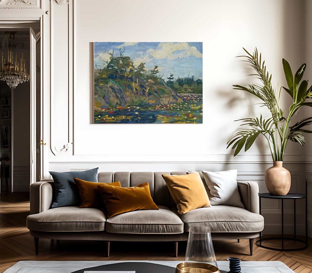 The Lily Pond By Tom Thomson Fine Art Print 2