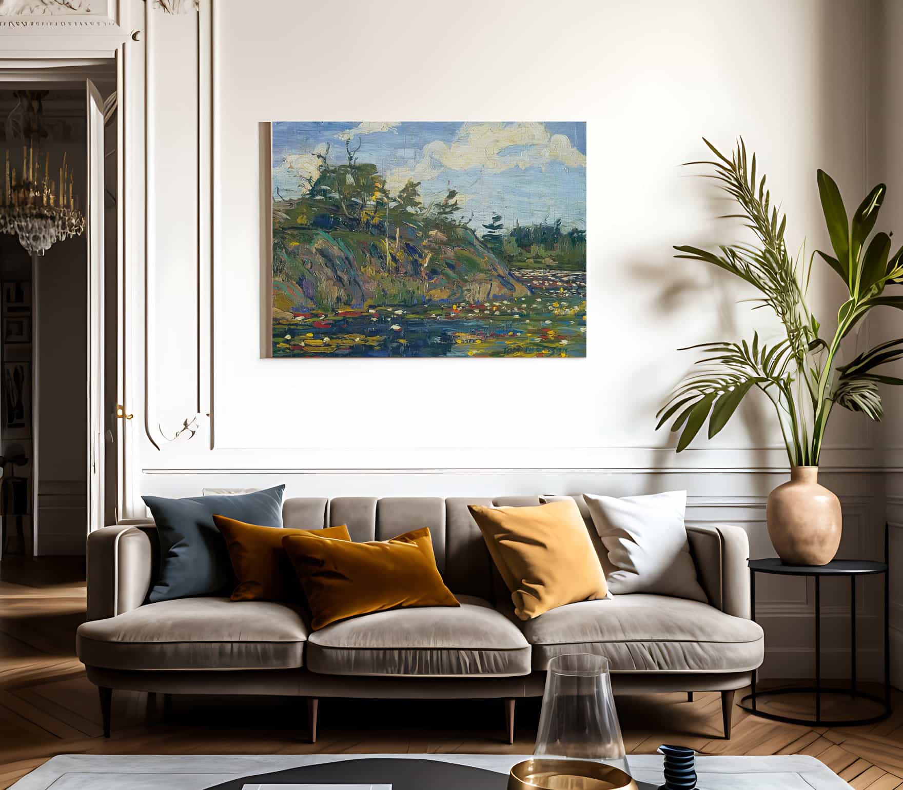 The Lily Pond By Tom Thomson Fine Art Print 2