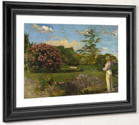 The Little Gardner By Frederic Bazille Fine Art Print 2