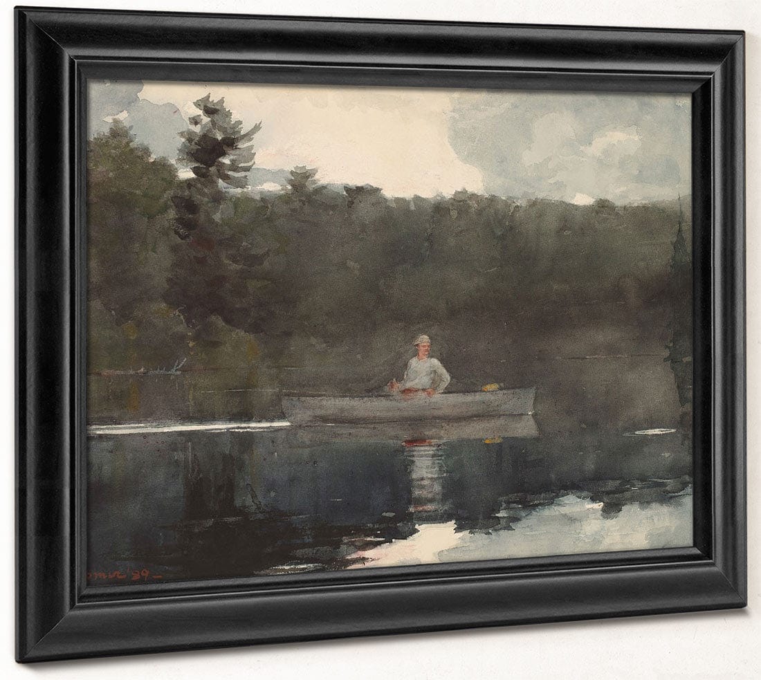 The Lone Fisherman By Winslow Homer Fine Art Print 2