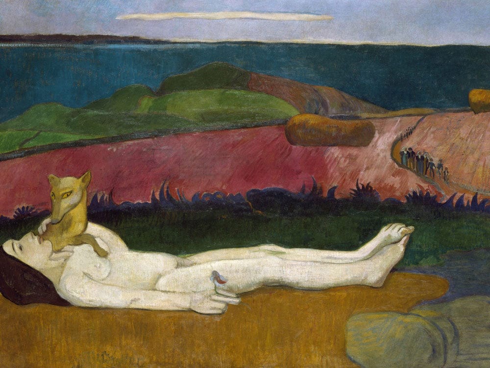 The Loss Of Virginity, 1890 91 By Paul Gauguin Fine Art Print 2