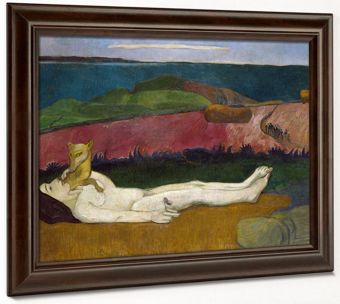 The Loss Of Virginity, 1890 91 By Paul Gauguin Fine Art Print 2