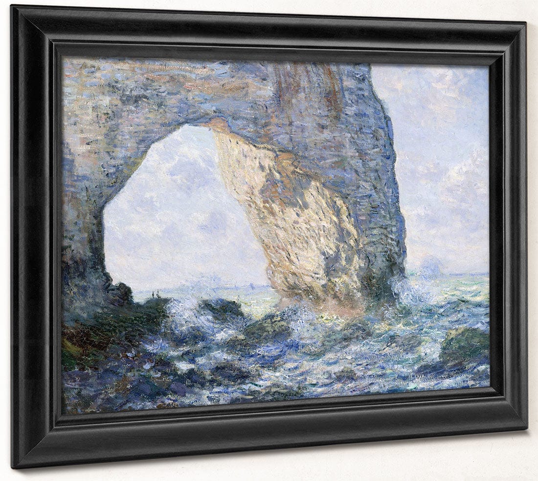 The Manneporte (Etretat) By Claude Monet Fine Art Print 2