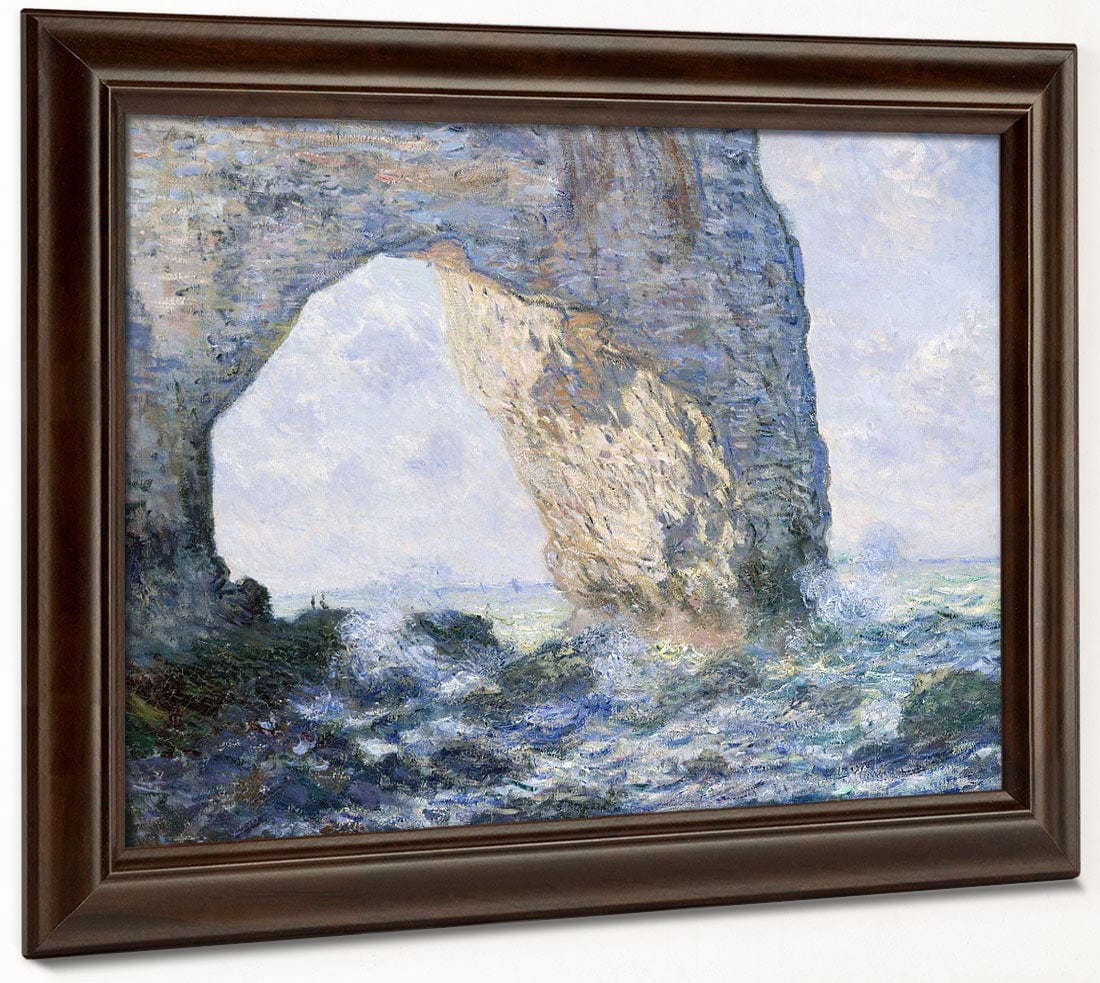 The Manneporte (Etretat) By Claude Monet Fine Art Print 2