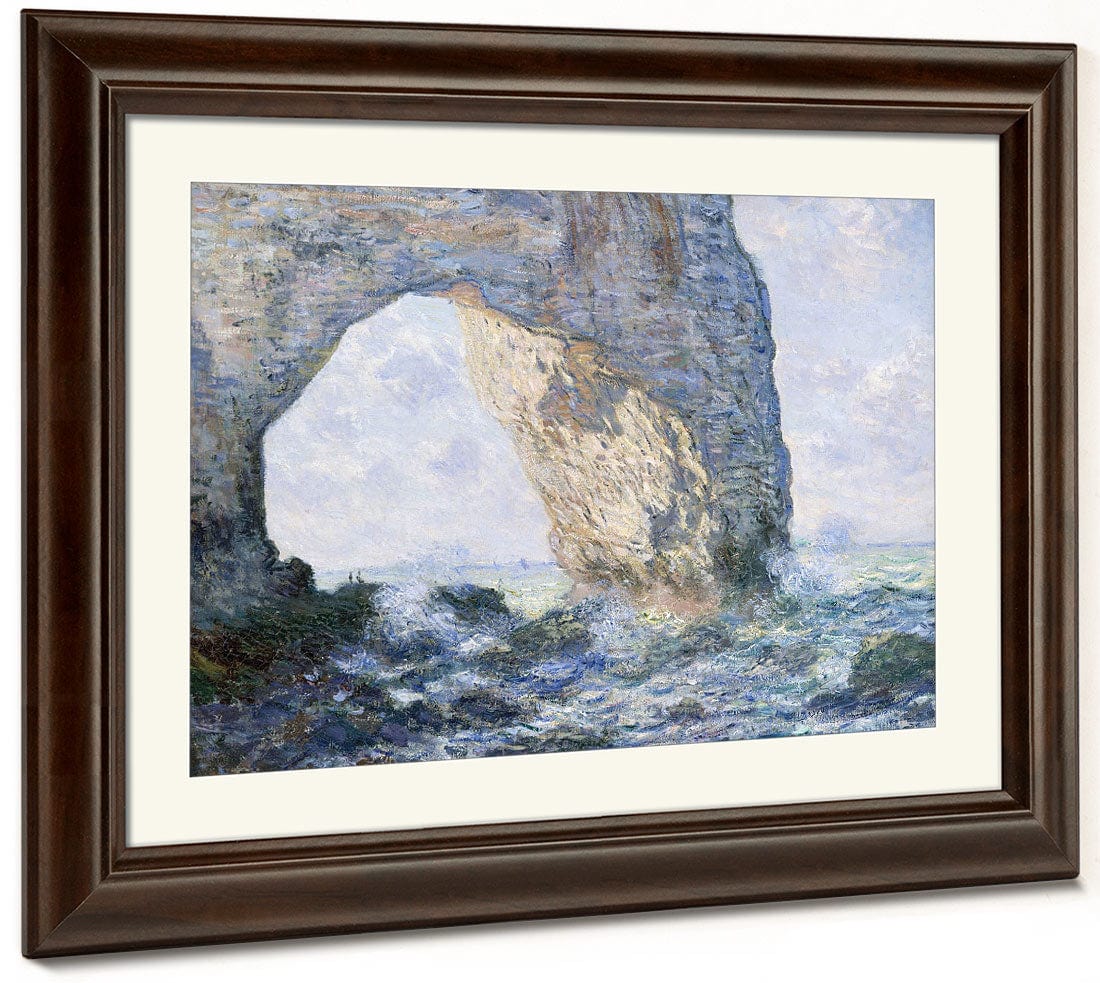 The Manneporte (Etretat) By Claude Monet Fine Art Print 2
