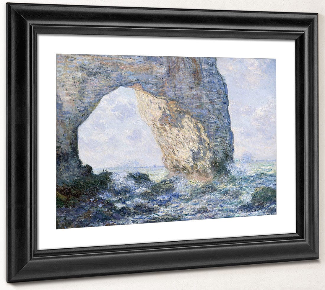 The Manneporte (Etretat) By Claude Monet Fine Art Print 2