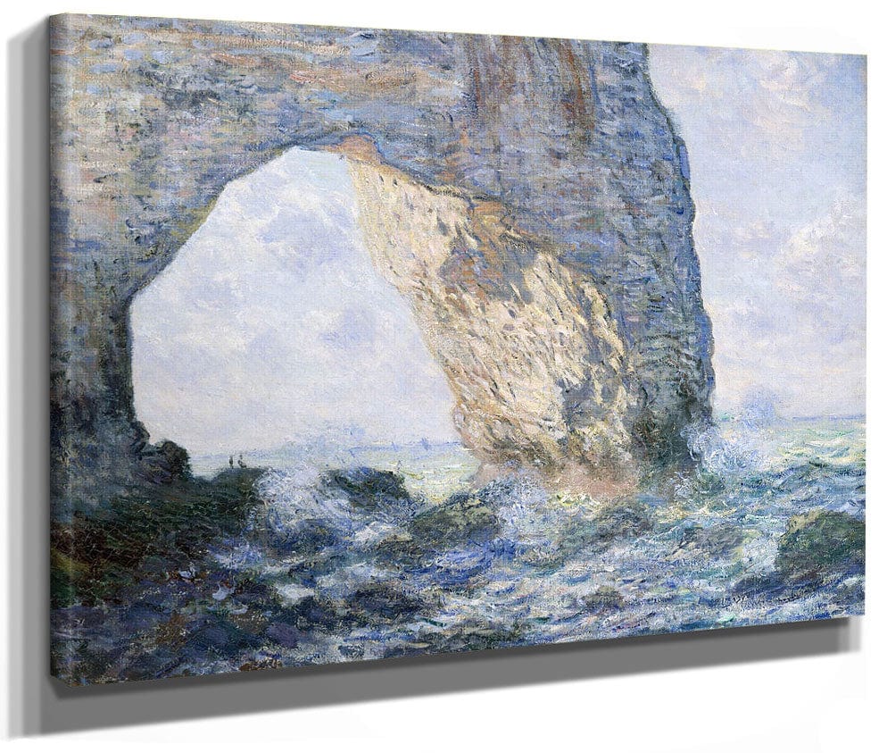 The Manneporte (Etretat) By Claude Monet Fine Art Print 2