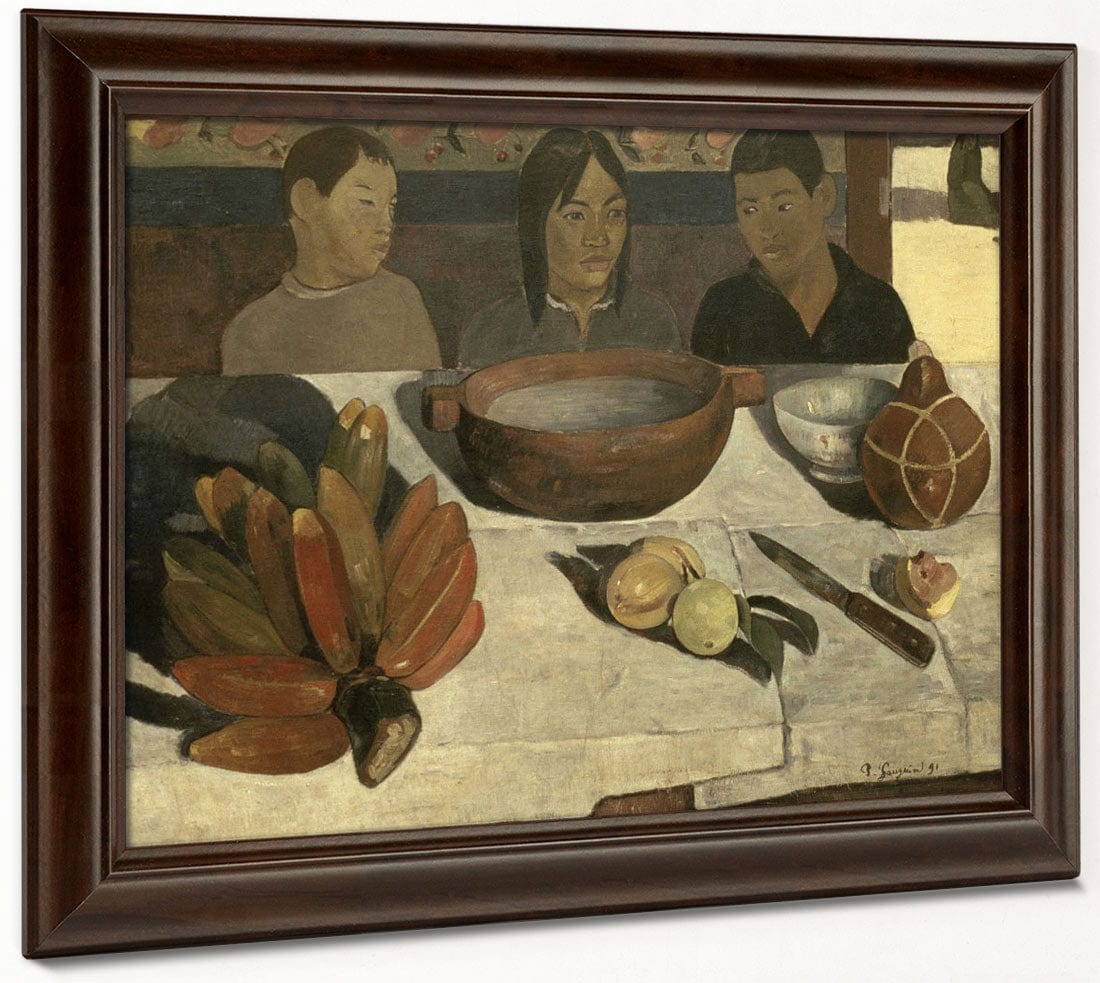 The Meal (The Bananas) By Paul Gauguin Fine Art Print 2