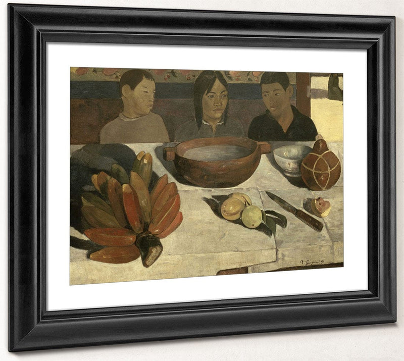 The Meal (The Bananas) By Paul Gauguin Fine Art Print 2