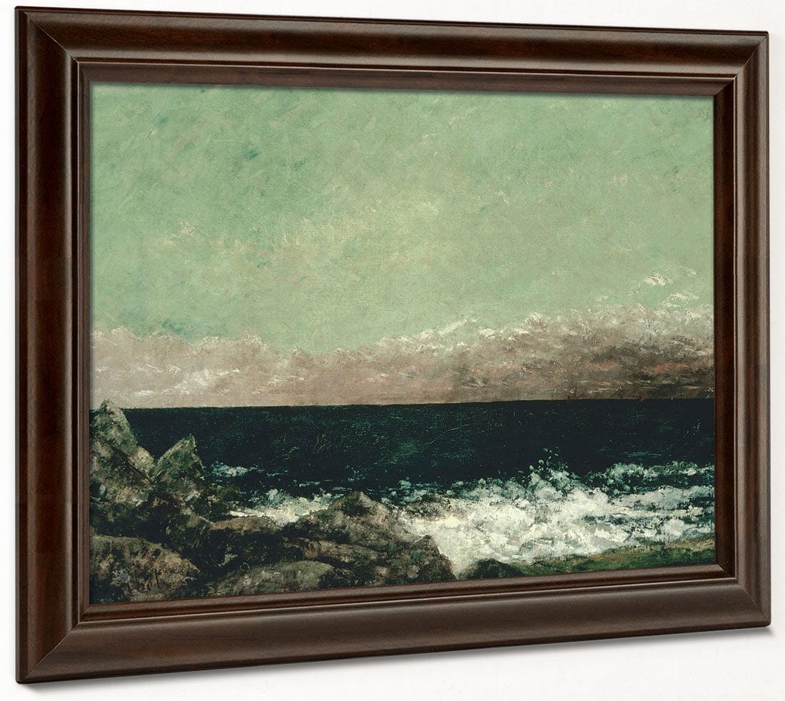 The Mediterranean By Jean Desire Gustave Courbet Fine Art Print 2