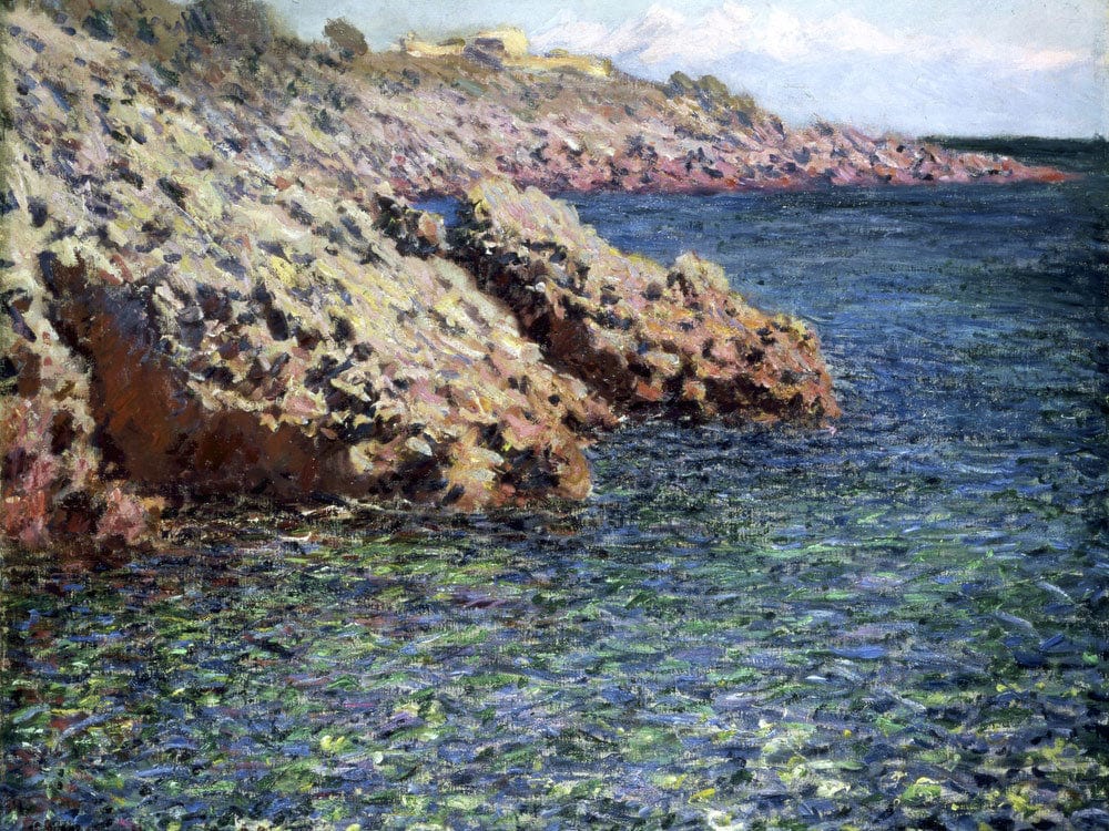 The Mediterranean (Cap D'antibes) By Claude Monet Fine Art Print 2