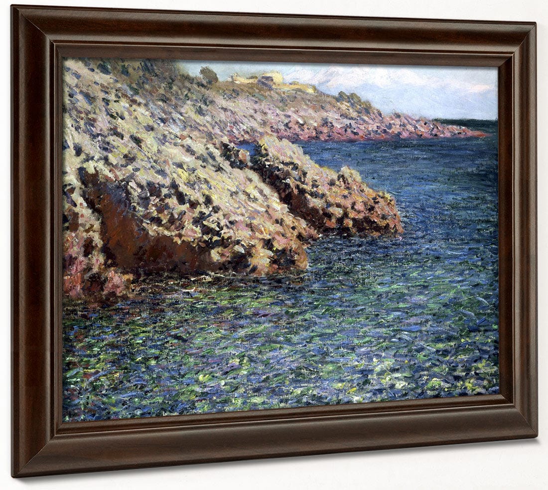 The Mediterranean (Cap D'antibes) By Claude Monet Fine Art Print 2