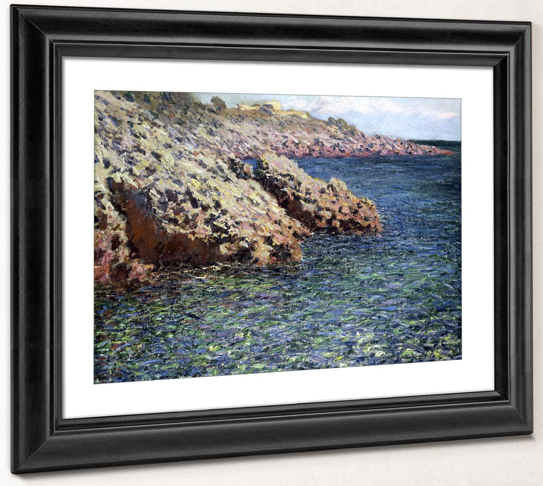 The Mediterranean (Cap D'antibes) By Claude Monet Fine Art Print 2