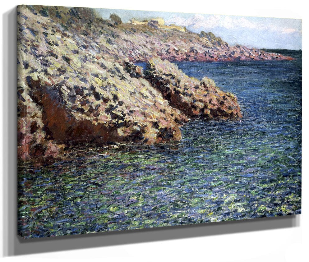 The Mediterranean (Cap D'antibes) By Claude Monet Fine Art Print 2