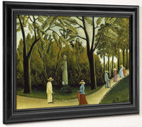 The Monument To Chopin In The Luxembourg Gardens By Henri Julien Felix Rousseau Fine Art Print 2