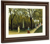 The Monument To Chopin In The Luxembourg Gardens By Henri Julien Felix Rousseau Fine Art Print 2