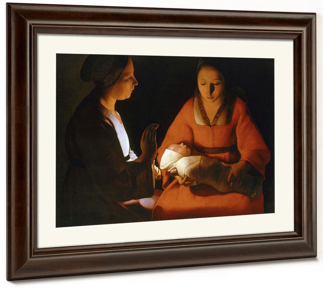 The Newborn Christ 1640 By Georges De Latour Fine Art Print 2