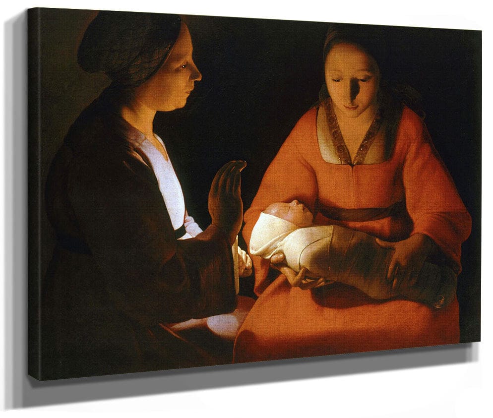 The Newborn Christ 1640 By Georges De Latour Fine Art Print 2