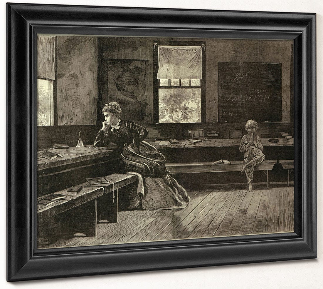 The Noon Recess 1 By Winslow Homer Fine Art Print 2