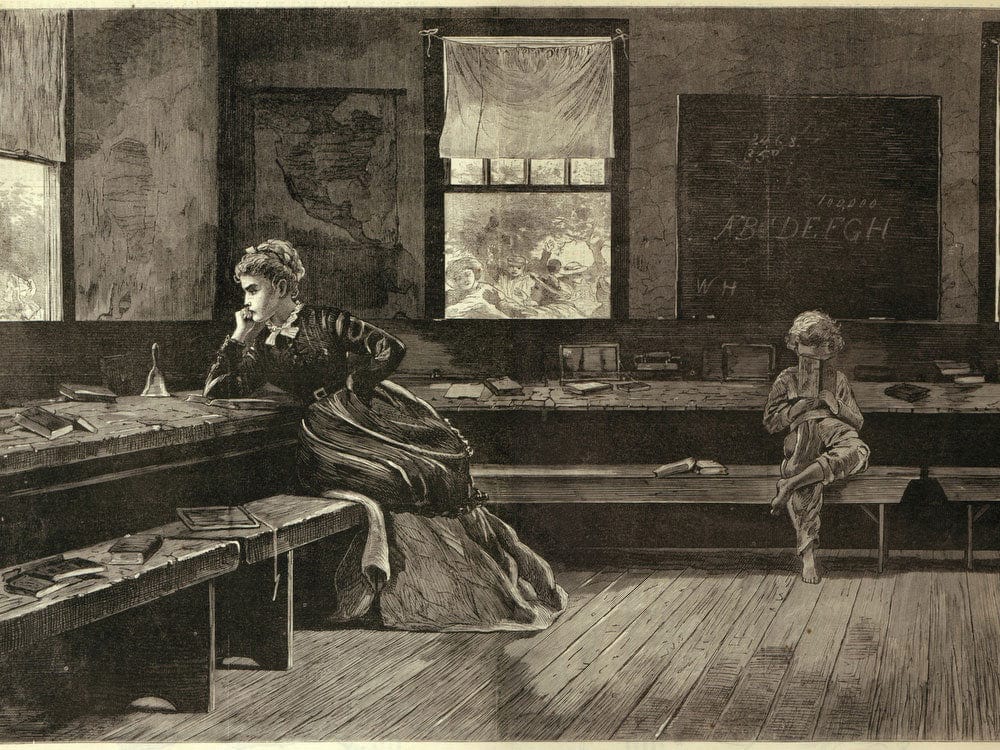 The Noon Recess 1 By Winslow Homer Fine Art Print 2