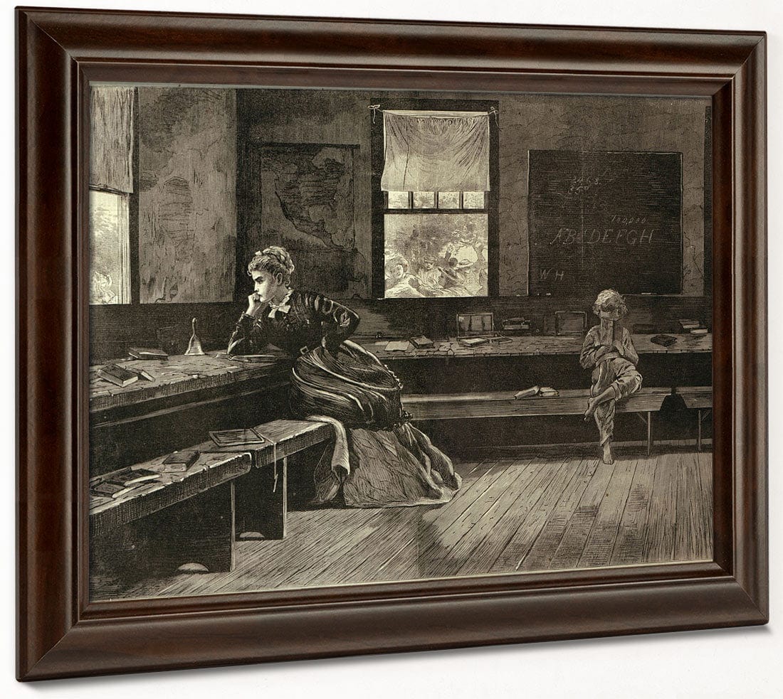 The Noon Recess 1 By Winslow Homer Fine Art Print 2