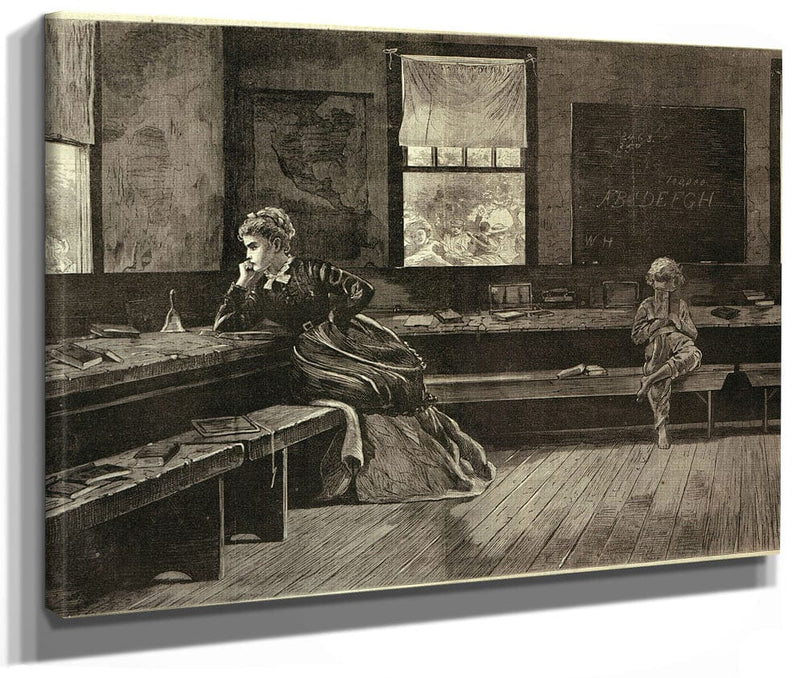 The Noon Recess 1 By Winslow Homer Fine Art Print 2