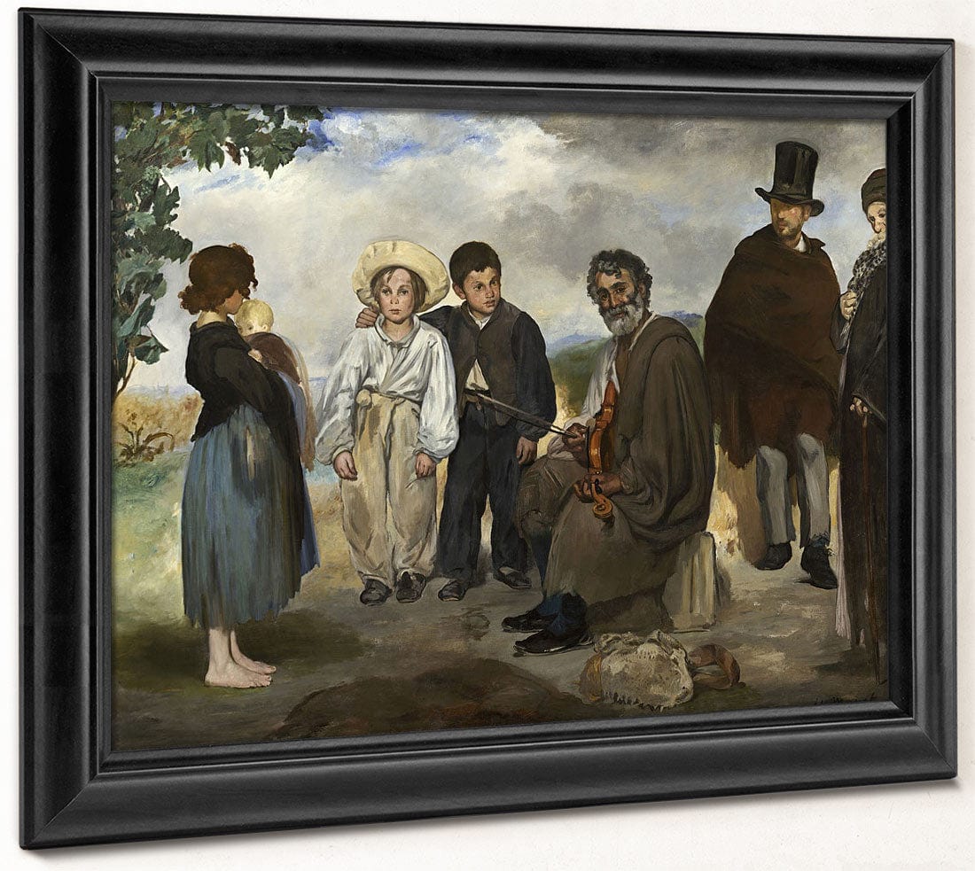 The Old Musician By Edouard Manet Fine Art Print 2