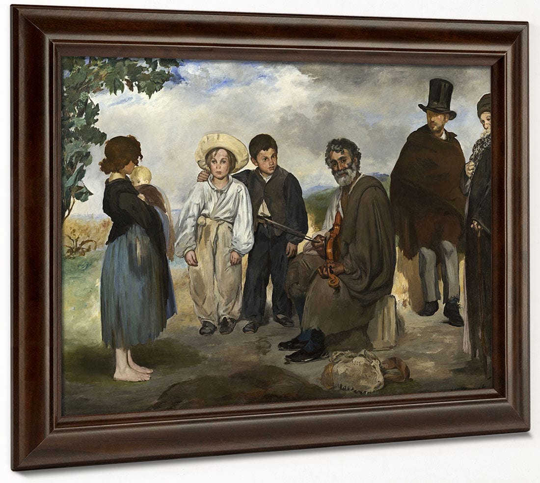 The Old Musician By Edouard Manet Fine Art Print 2
