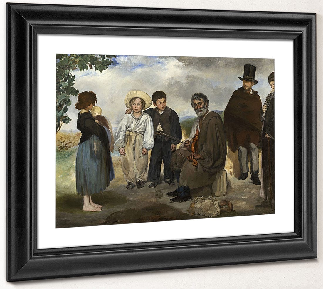 The Old Musician By Edouard Manet Fine Art Print 2