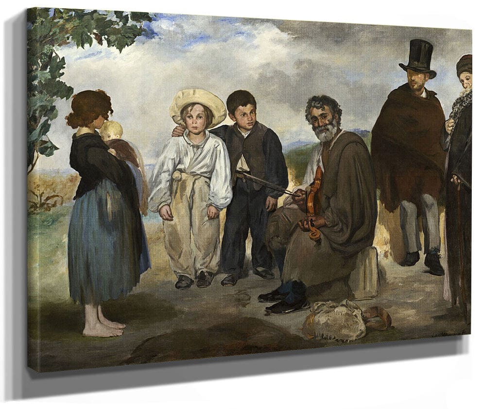 The Old Musician By Edouard Manet Fine Art Print 2