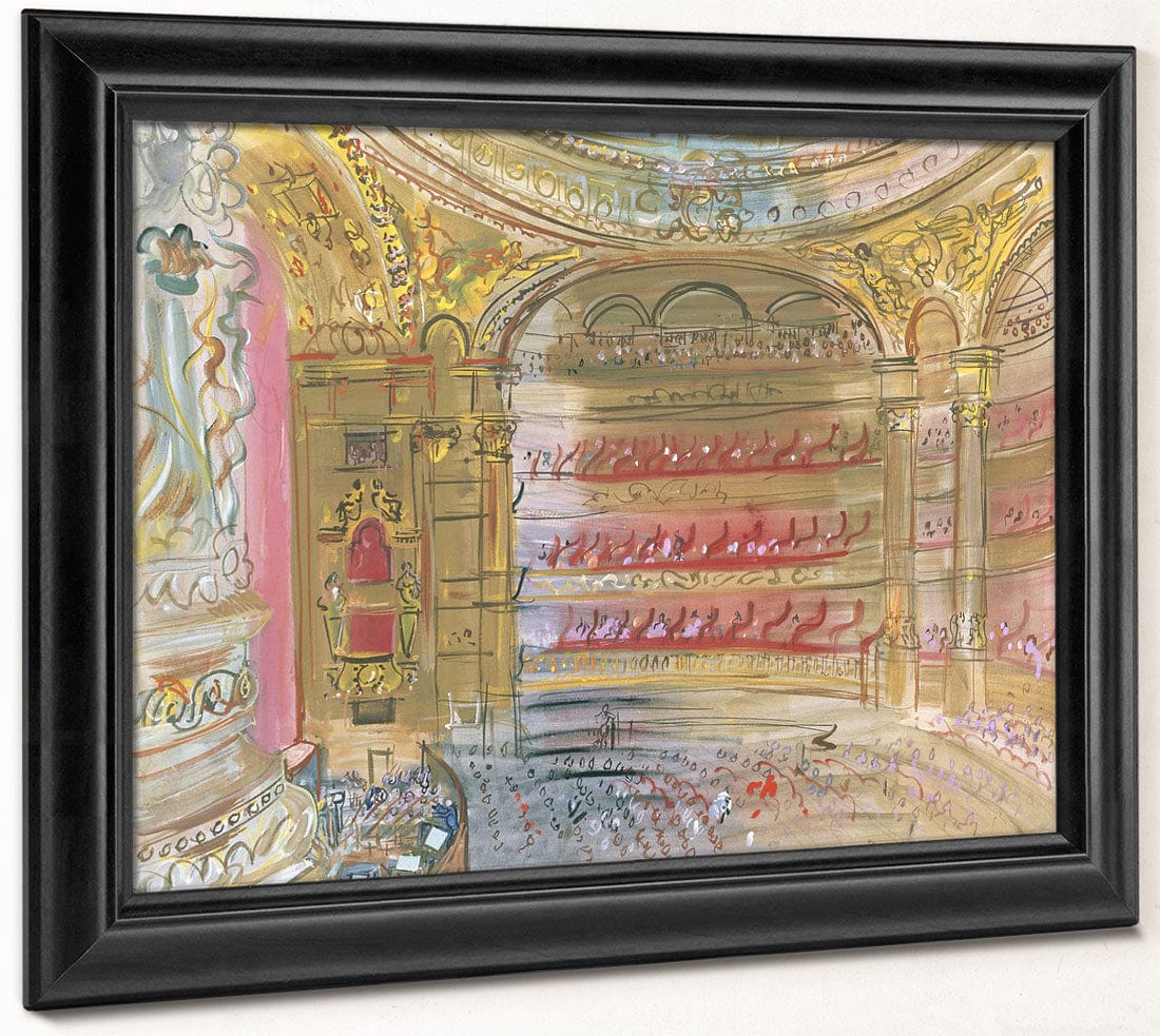 The Opera, Paris By Raoul Dufy Fine Art Print 2