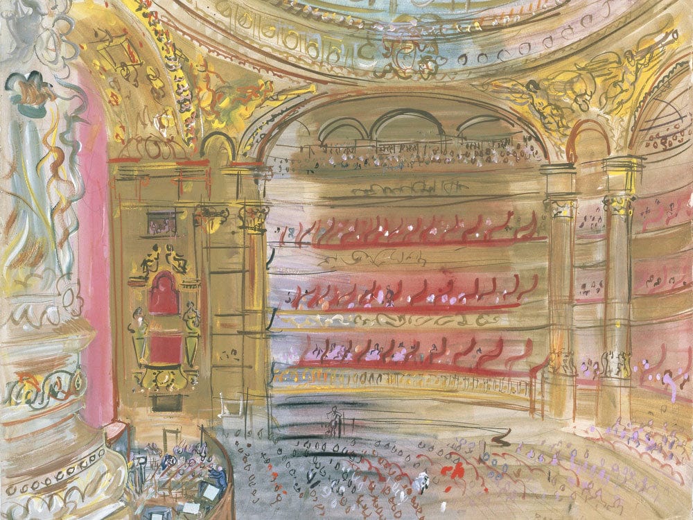 The Opera, Paris By Raoul Dufy Fine Art Print 2