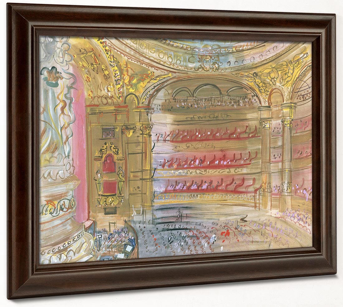 The Opera, Paris By Raoul Dufy Fine Art Print 2