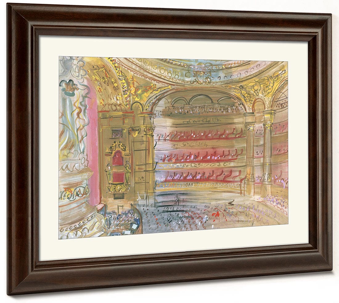 The Opera, Paris By Raoul Dufy Fine Art Print 2