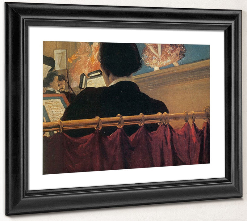 The Orchestra Pit (Old Proctors Fifth Avenue Theatre) 1906 By Everett Shinn Fine Art Print 2