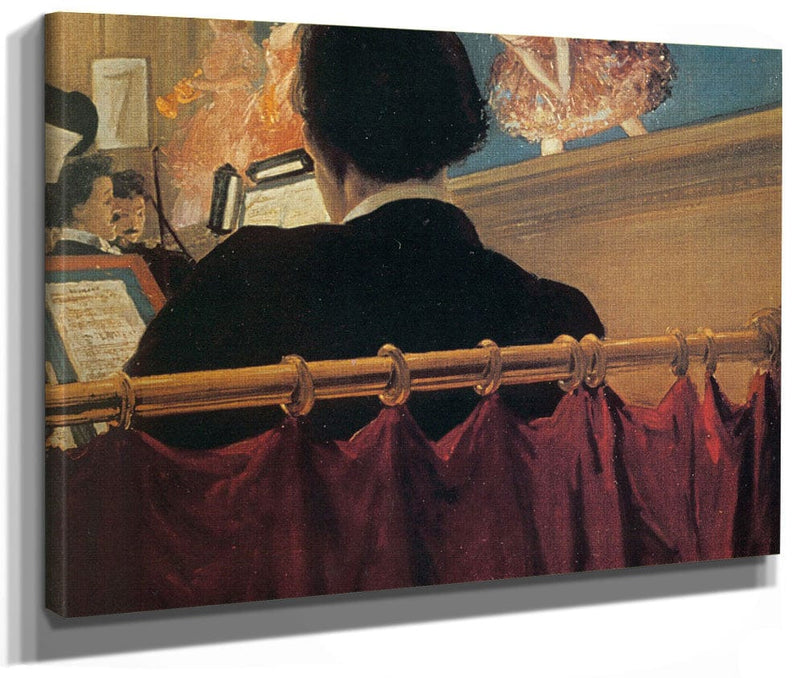 The Orchestra Pit (Old Proctors Fifth Avenue Theatre) 1906 By Everett Shinn Fine Art Print 2