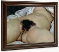 The Origin Of The World By Jean Desire Gustave Courbet Fine Art Print 2