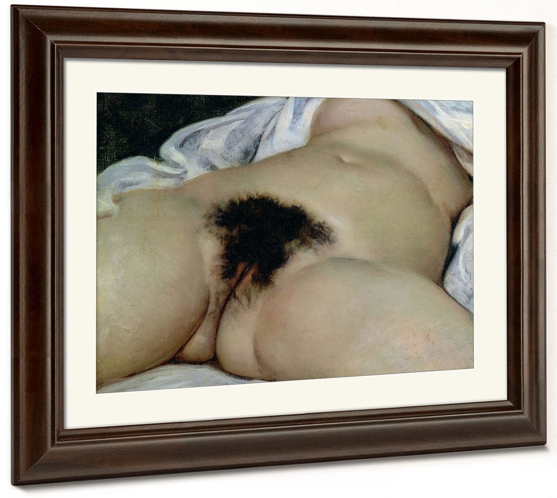 The Origin Of The World By Jean Desire Gustave Courbet Fine Art Print 2