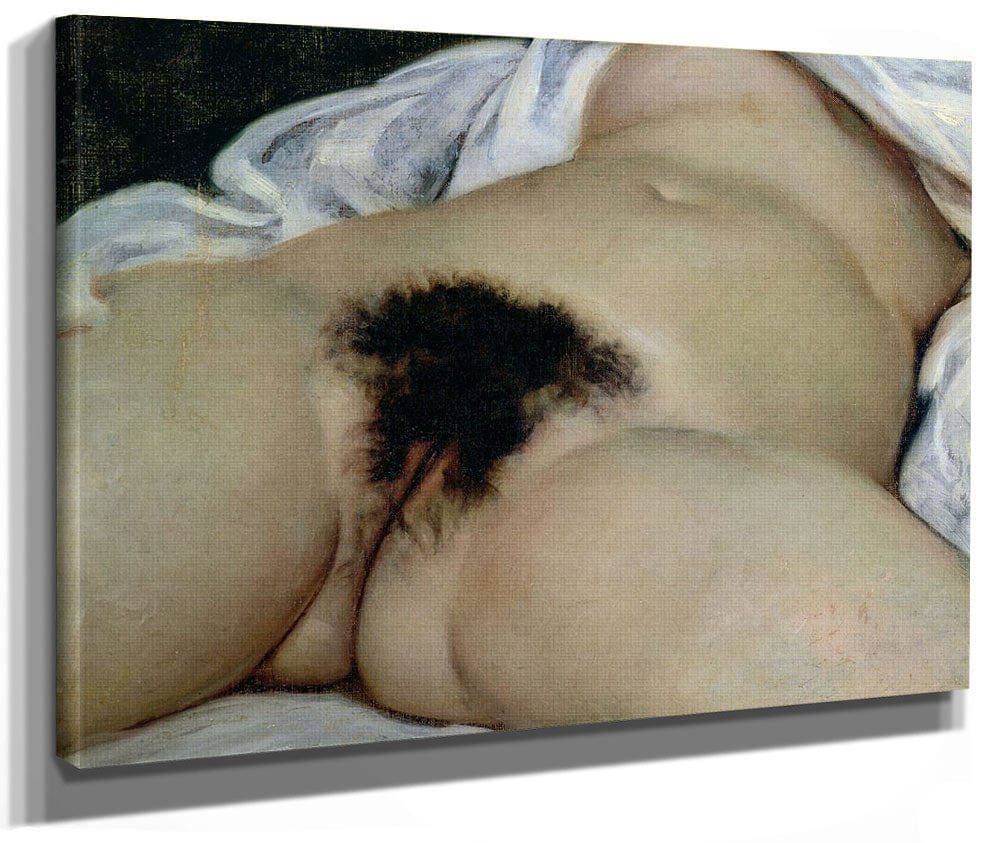 The Origin Of The World By Jean Desire Gustave Courbet Fine Art Print 2