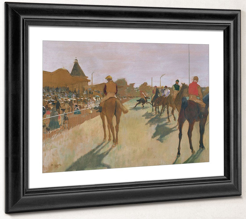 The Parade, Or Race Horses In Front Of The Stands By Edgar Degas Fine Art Print 2